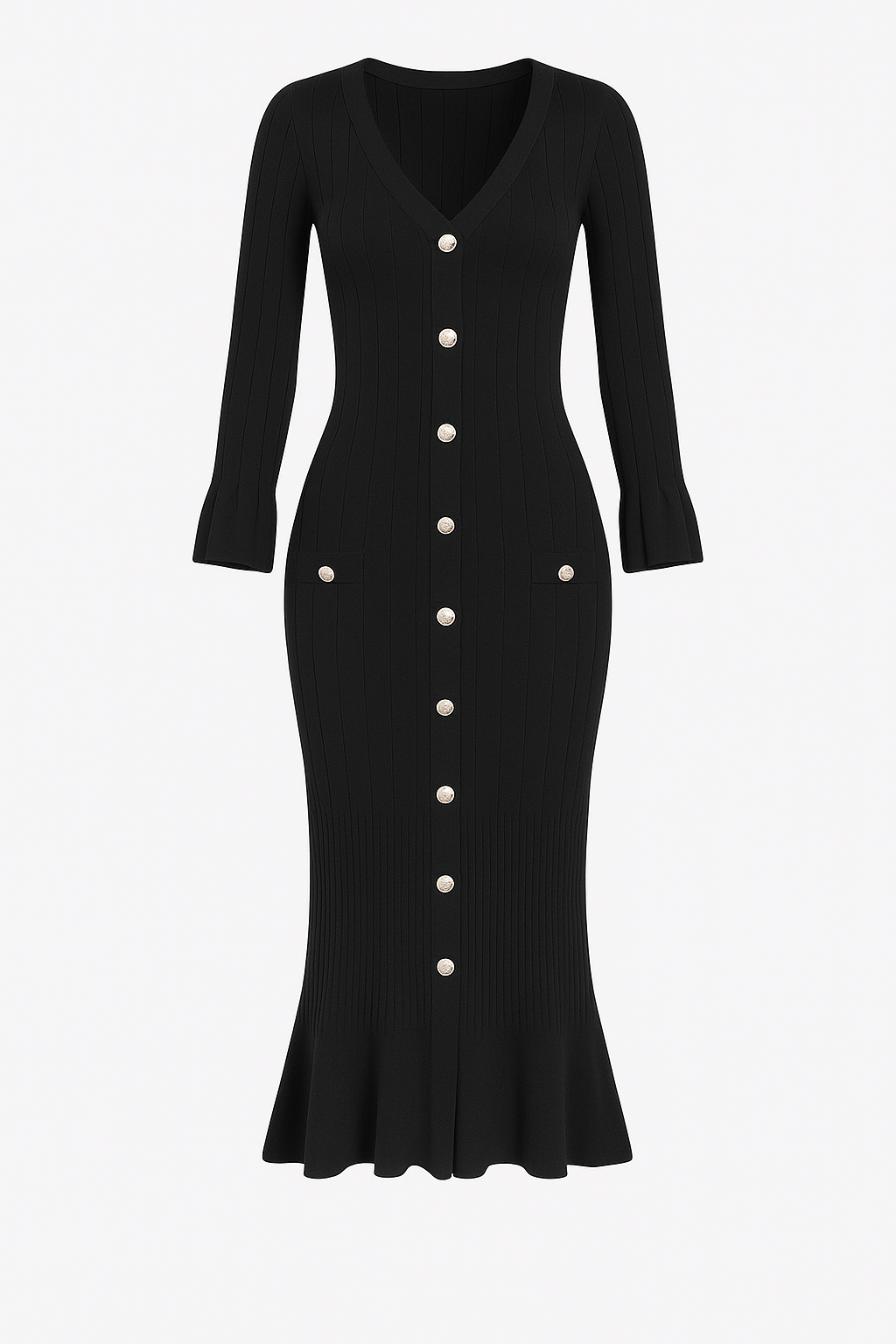ROMAIN DRESS BLACK